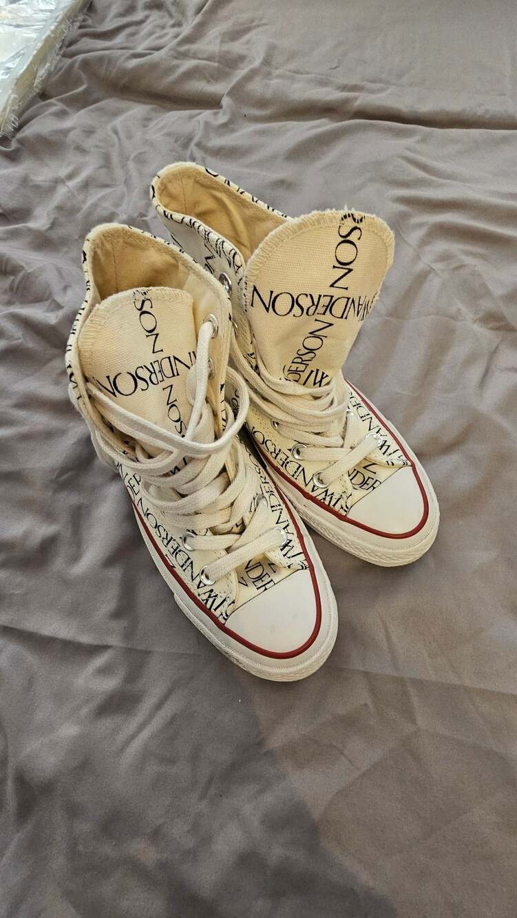 Converse x JW Anderson Chuck 70 High Top Logo Sneakers Women’s 5 Men’s 3 EU 35